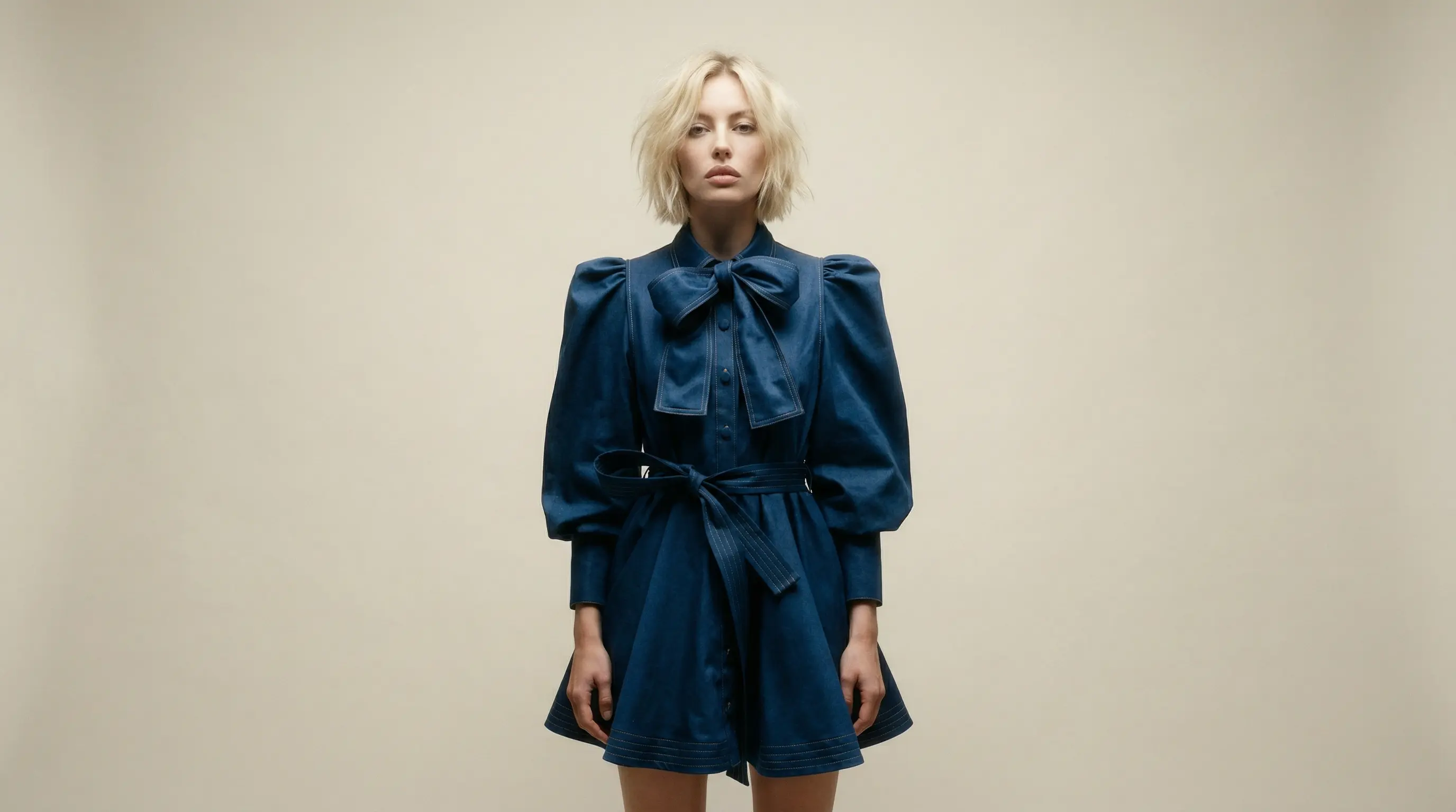 Jeanskleid Tilda Blau
