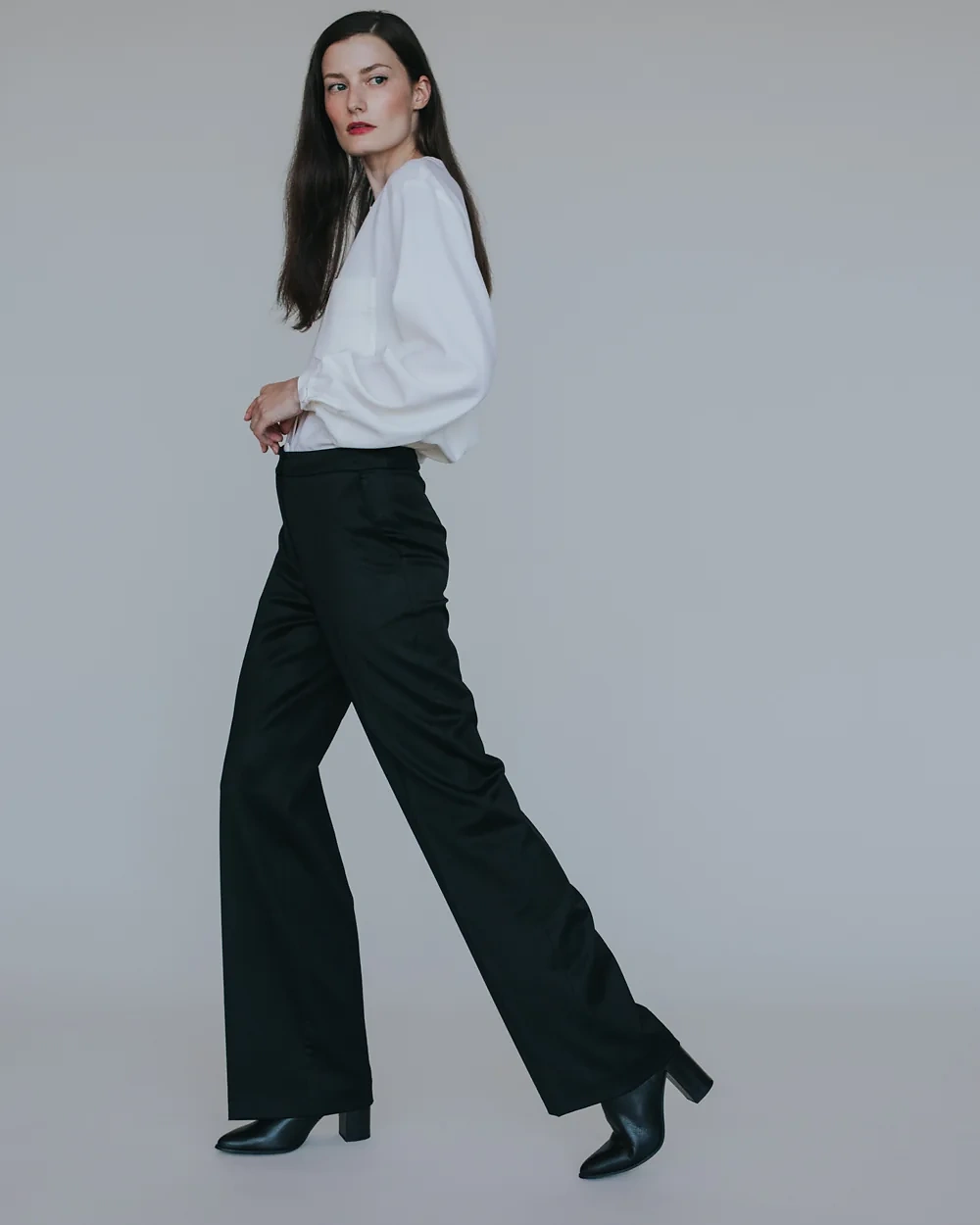 Weiße Utility-Bluse – Simone Becke AW20