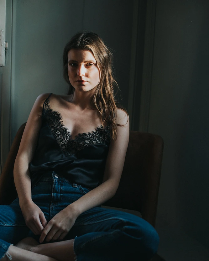 Spitzen-Top aus der SS20 Kollektion – Simone Becke