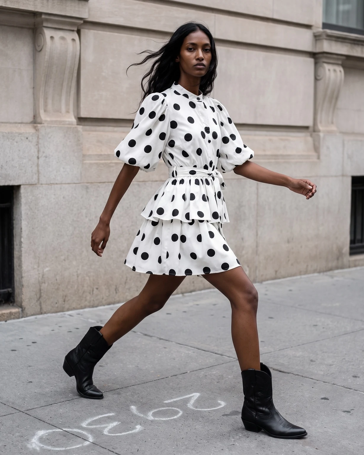Polka-Dot-Kleid
